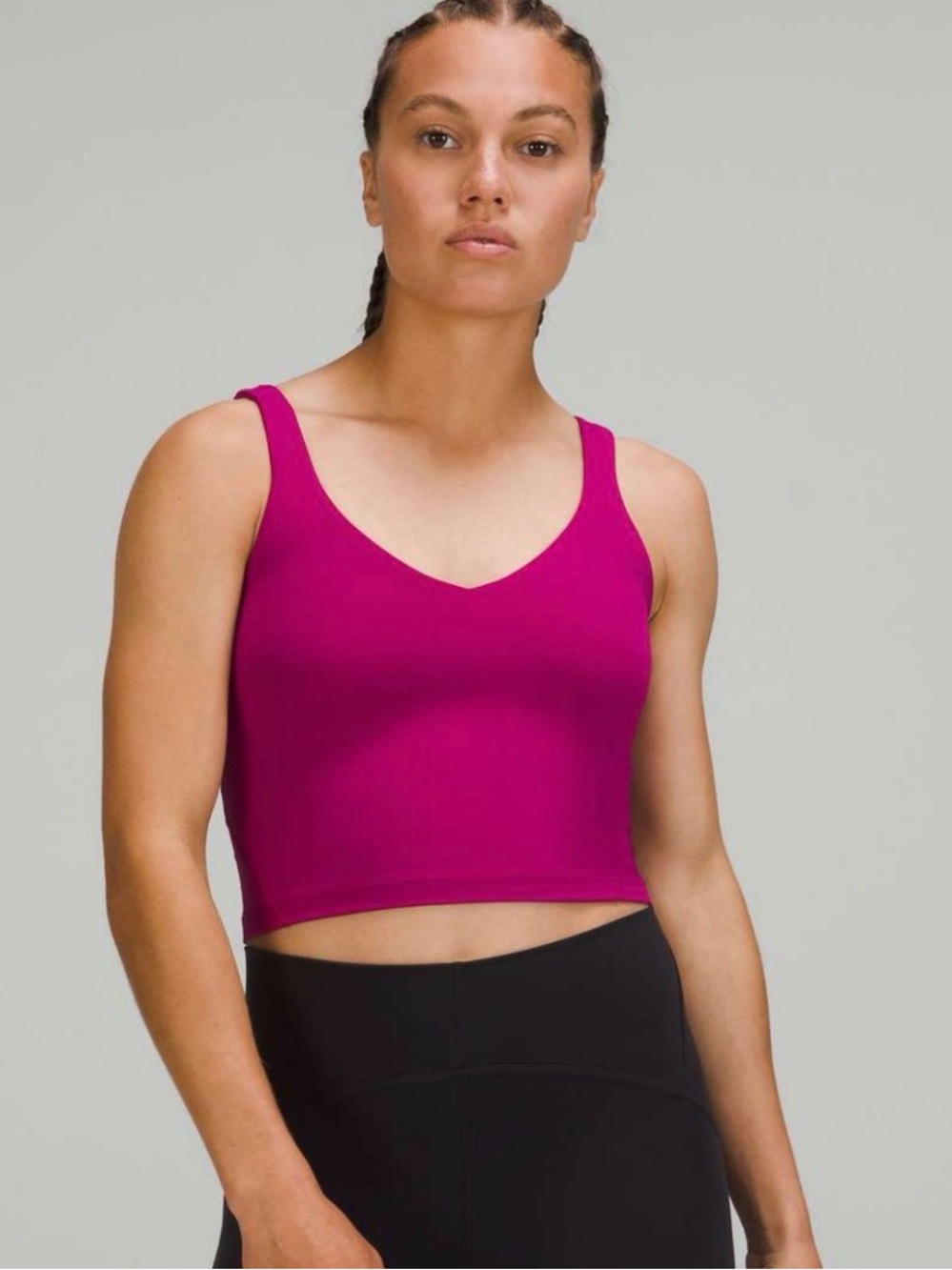 Lululemon Align Crop - Magenta